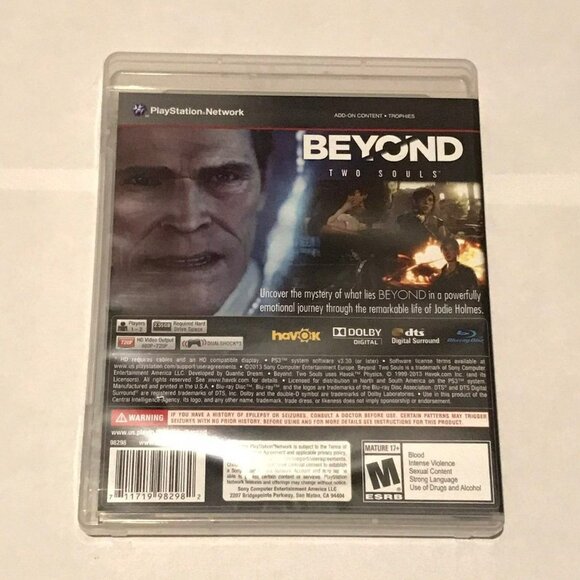 PS3 Beyond Two Souls Mint Playstation 3 - Picture 2 of 4